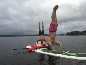 paddle boarding will improve health