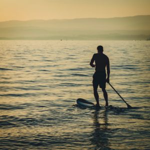 paddle boarding hobby